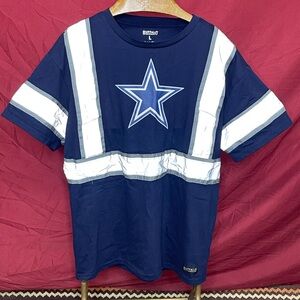 New Buffalo Outdoors Dallas Cowboys Reflective Safety Tee Large